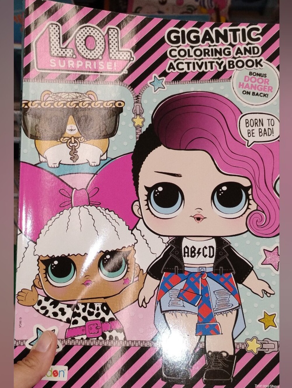 L.O.L. Surprise! Gigantic Coloring & Activity Book - Pink, Black, Blue